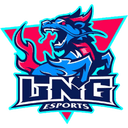 Escudo do LNG Esports