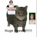 Escudo do huge sweaty