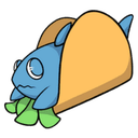 Escudo do Team Fish Taco